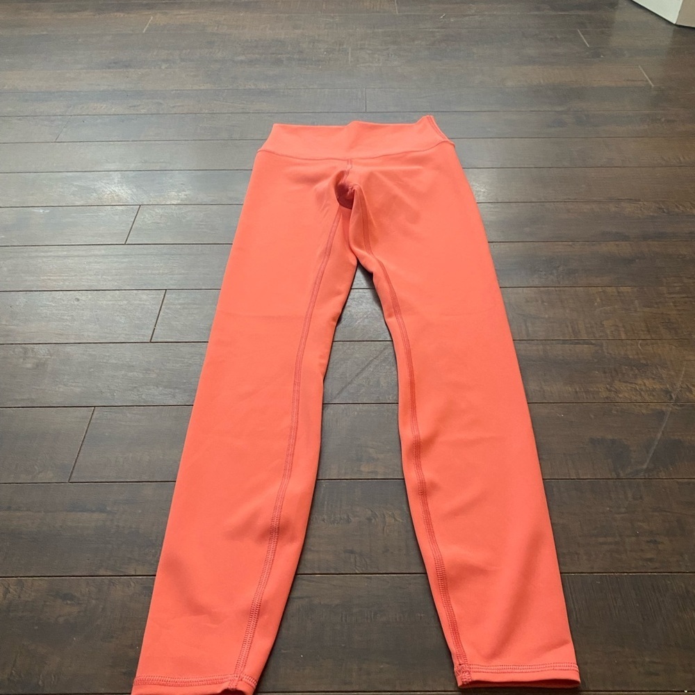 ALO coral high waisted leggings - Picture 9 of 12